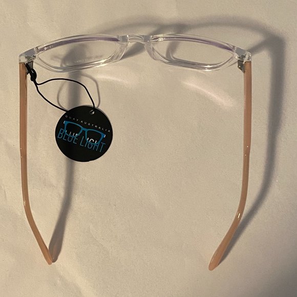Quay Men’s Hardwire Blue Light Glasses Clear NWT - Picture 6 of 12